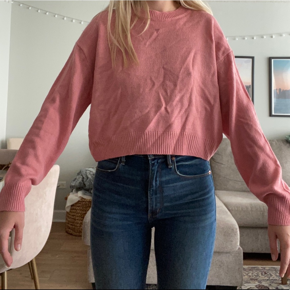 Pink sweater NWT
